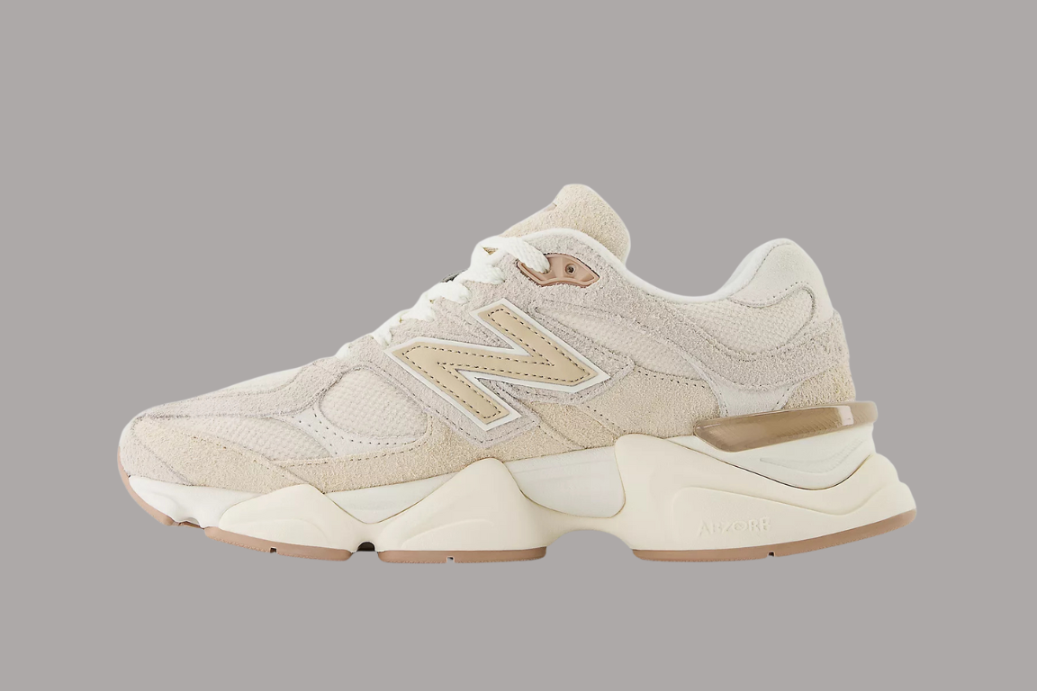 New Balance 9060 unisex-sneakers Bisque med Sea Salt