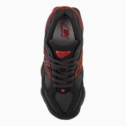 New Balance 9060 unisex-sneakers Black Red