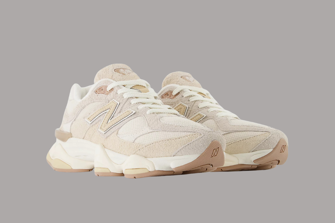 New Balance 9060 unisex-sneakers Bisque med Sea Salt