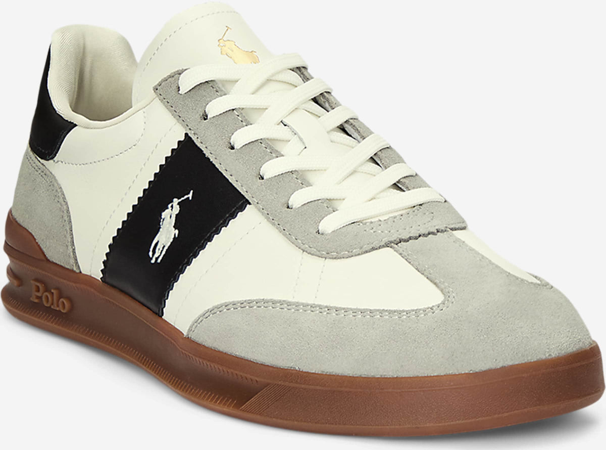 Polo Ralph Lauren - Zapatillas deportivas bajas 'HRT AERA' en blanco: frente