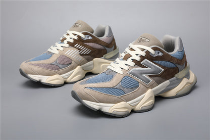 New Balance 9060 unisex-tossud Brown Blue