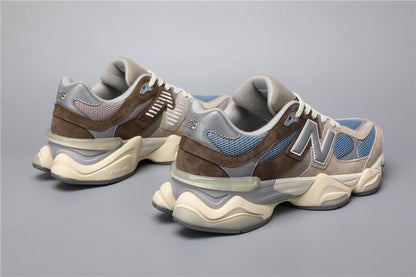 New Balance 9060 unisex-tossud Brown Blue
