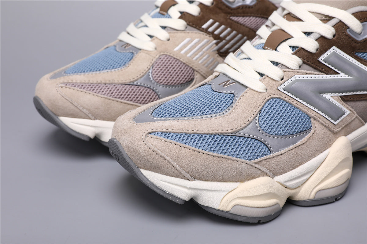 New Balance 9060 unisex-tossud Brown Blue