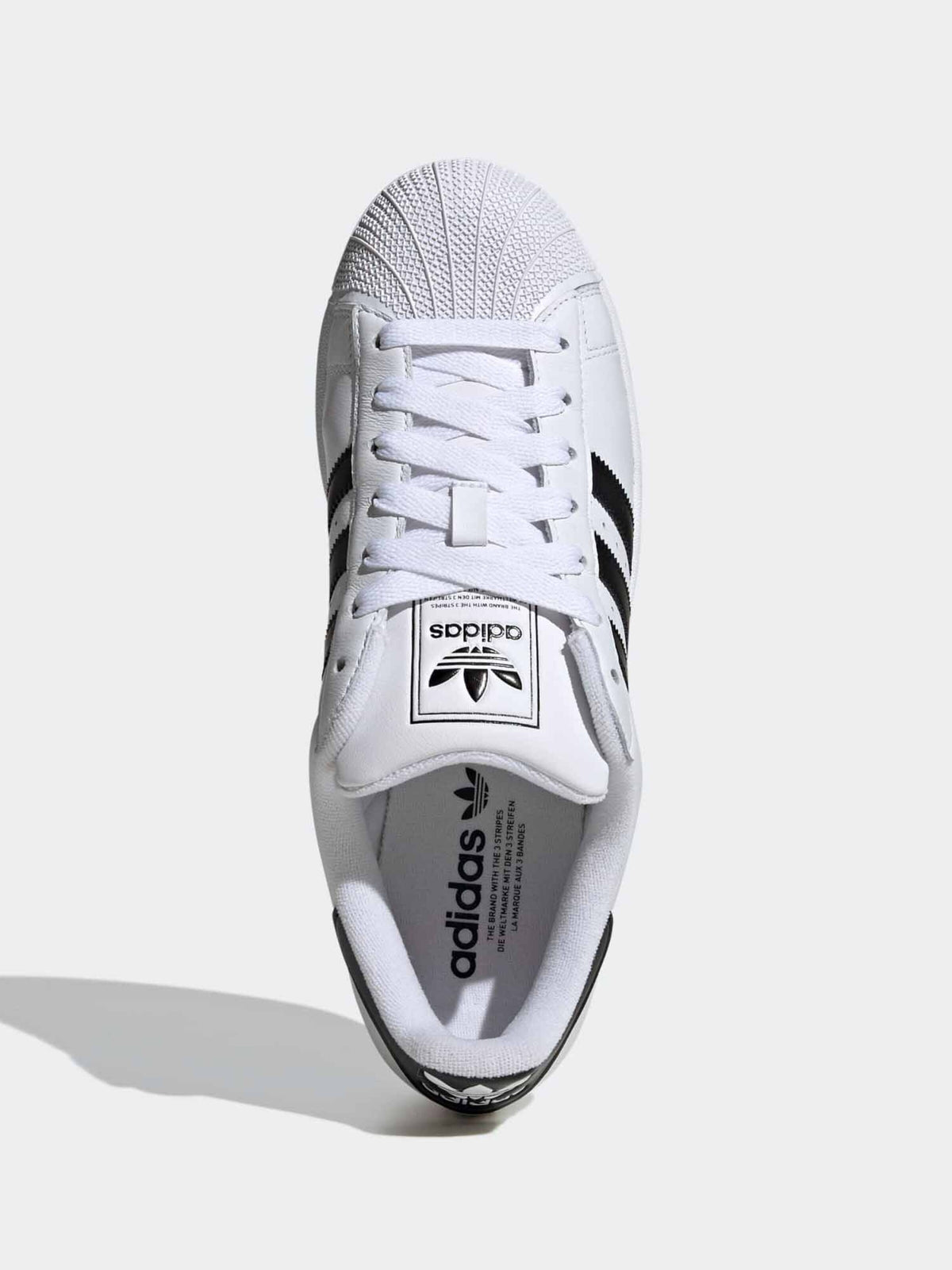 ADIDAS ORIGINALS - Zapatillas deportivas bajas 'SUPERSTAR II' en blanco: arriba