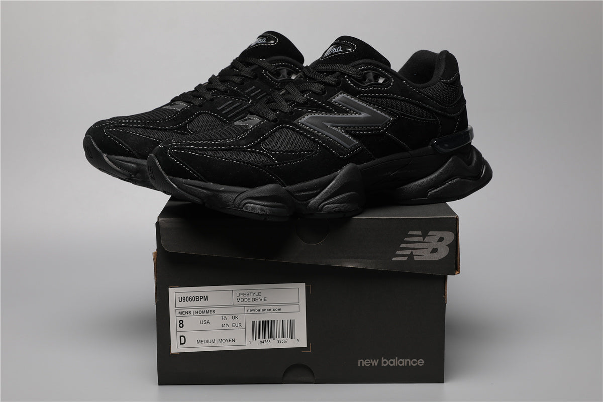 New Balance 9060 unisex-sneakers Full Black