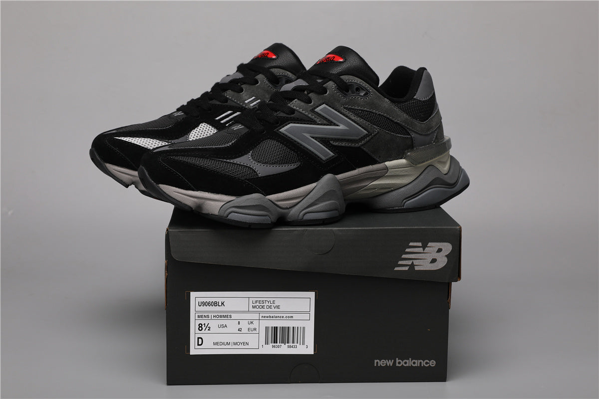 New Balance 9060 Unisex strigaskór Svartir
